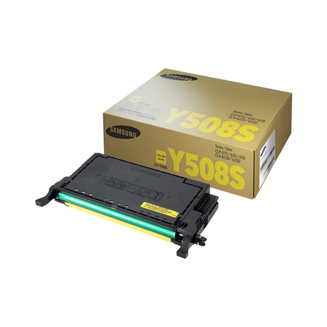 Samsung CLT-Y5082S - Yellow - original - toner cartridge (SU533A) - for Samsung CLP-620, CLP-670, CLX-6220, CLX-6250 - 0