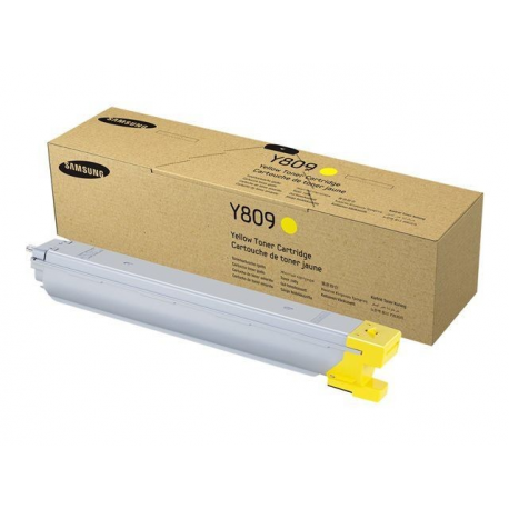 Samsung CLT-Y809S - Yellow - original - toner cartridge (SS742A) - for MultiXpress CLX-9201, 9206, 9251, 9256, 9258, 9301, 9306, 9358, 9811, 9812, 9813 - 0