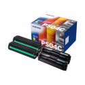 Samsung CLT-P504C - 4-pack - black, yellow, cyan, magenta - original - toner cartridge (SU400A)