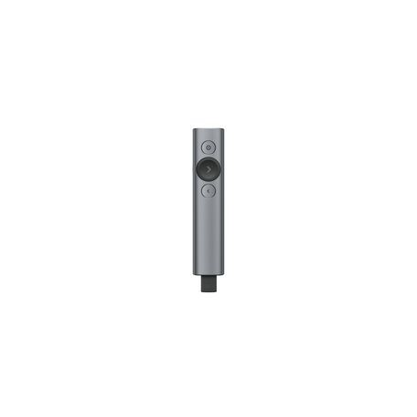 Logitech Spotlight - Presentation remote control - 3 buttons - slate - 1