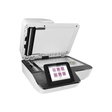 HP ScanJet Enterprise Flow N9120 fn2 - Document scanner - flatbed: CCD  /  ADF: CIS - Duplex - 297 x 864 mm - 600 dpi x 600 dpi - up to 120 ppm (mono)  /  up to 120 ppm (colour) - ADF (200 sheets) - up to 20000 scans per day - USB 2.0, Gigabit LAN, USB 2.0 (Host) - 1