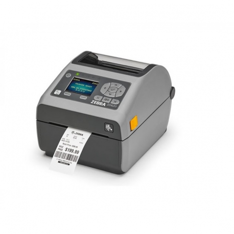 Zebra ZD620d - Label printer - direct thermal - Roll (11.8 cm) - 203 dpi - up to 203 mm / sec - USB 2.0, LAN, serial, USB host, NFC, Wi-Fi(ac), Bluetooth 4.1, Bluetooth LE - tear bar - grey - 0