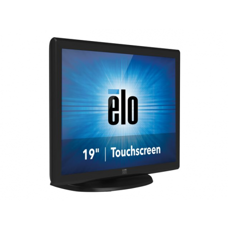 Elo Desktop Touchmonitors 1915L AccuTouch - LCD monitor - 19" - touchscreen - 1280 x 1024 @ 75 Hz - 187 cd / m² - 1000:1 - 5 ms - VGA - dark grey - 1