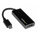 StarTech.com USB C to HDMI Adapter, USB 3.1 Type C Converter, 4K 30Hz UHD, Limited stock, see similar item CDP2HD4K60W - Adapter - USB-C male to HDMI female - 14.7 cm - black - 4K30Hz (3840 x 2160) support - for P / N: BNDTB10GI, BNDTB210GSFP, BNDTB410GSFP, BNDTB4M2E1, BNDTBUSB3142, TB3DK2DPM2