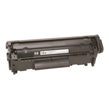 HP 12A - 2-pack - black - original - LaserJet - toner cartridge (Q2612AD) - for LaserJet 10XX, 30XX, M1005, M1319 - 2