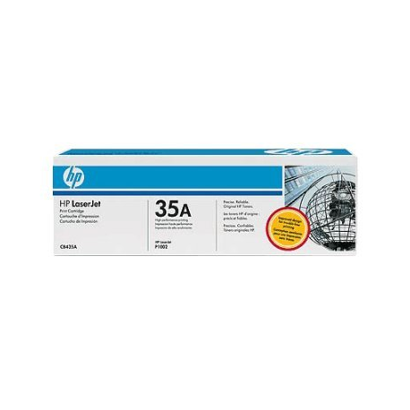 HP 35A - Black - original - LaserJet - toner cartridge (CB435A) - for LaserJet 1005, P1005, P1006, P1007, P1008, P1009 - 2