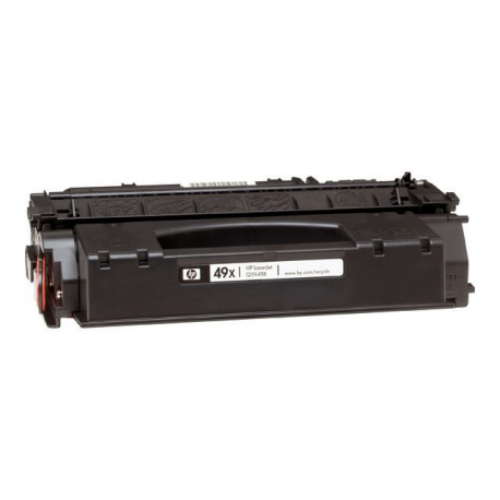 HP 49X - High Yield - black - original - LaserJet - toner cartridge (Q5949X) - for LaserJet 1320, 1320n, 1320nw, 1320t, 1320tn, 3390, 3392 - 4