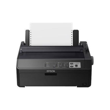 Epson FX 890II - Printer - B / W - dot-matrix - Roll (21.6 cm), JIS B4, 254 mm (width) - 240 x 144 dpi - 9 pin - up to 738 char / sec - parallel, USB 2.0 - 0