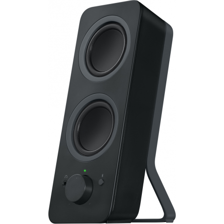Logitech Z207 - Speakers - for PC - 2.0-channel - wireless - Bluetooth - 5 Watt (Total) - black - 2