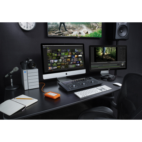 LaCie Rugged Secure STFR2000403 - Hard drive - encrypted - 2 TB - external (portable) - USB 3.1 Gen 1 (USB-C connector) - 256-bit AES - with 2 years Rescue Data Recovery Service Plan - 8