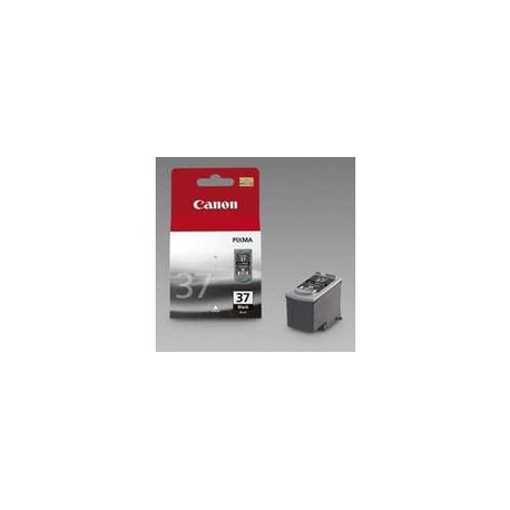 Canon PG-37 - Black - original - ink tank - for PIXMA iP1800, iP1900, iP2500, iP2600, MP140, MP190, MP210, MP220, MP470, MX300, MX310 - 0
