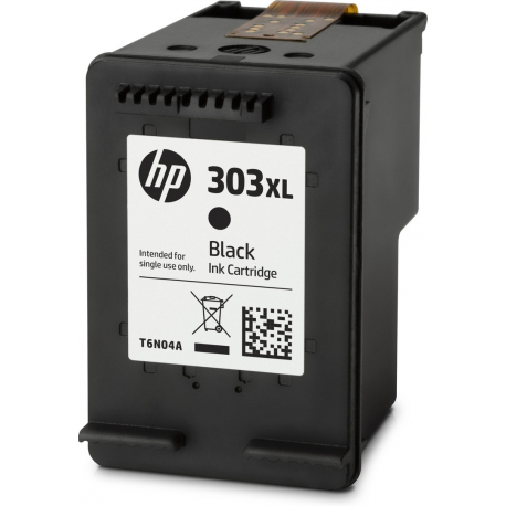HP 303XL - 12 ml - High Yield - black - original - ink cartridge - for Envy Photo 62XX, Photo 71XX, Photo 78XX; Envy Inspire 72XX, 79XX; Tango - 2