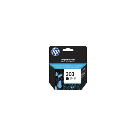 HP 303 - 4 ml - black - original - ink cartridge - for Envy Photo 62XX, Photo 71XX, Photo 78XX; Envy Inspire 72XX, 79XX; Tango; Tango X - 0