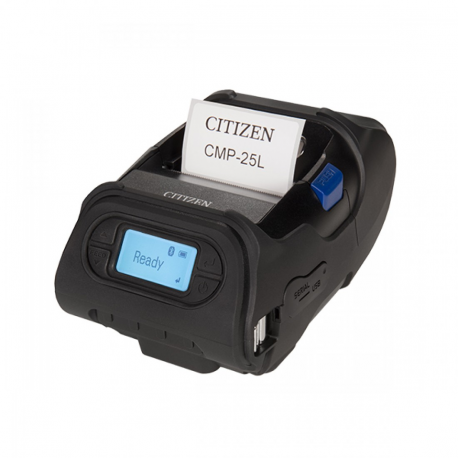 Citizen CMP-25L, USB, RS232, BT, 8 dots/mm (203 dpi), display, ZPL, CPCL - 0