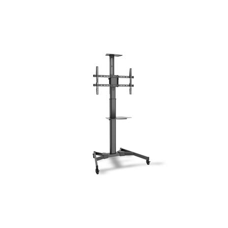 DIGITUS TV Presentation DA-90370 - Cart - for flat panel  /  notebook  /  AV equipment - screen size: 37"-70" - 0