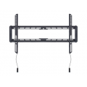 Multibrackets M Universal Wallmount Fixed Large - Mounting kit (wall mount) - for flat panel - black - screen size: 40"-85" - wall-mountable
