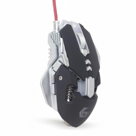 Gembird MUSG-05 - Mouse - ergonomic - optical - 7 buttons - wired - USB 2.0 - 5