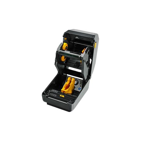 Zebra ZD620 - Label printer - thermal transfer - Roll (11.8 cm) - 203 dpi - up to 203 mm / sec - USB 2.0, LAN, serial, USB host, Bluetooth LE - peeler - grey - 1