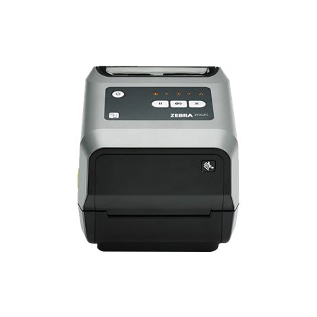 Zebra ZD620 - Label printer - thermal transfer - Roll (11.8 cm) - 203 dpi - up to 203 mm / sec - USB 2.0, LAN, serial, USB host, Bluetooth LE - peeler - grey - 2