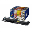 Samsung CLT-P406C - 4-pack - black, yellow, cyan, magenta - original - toner cartridge (SU375A) - for Samsung CLX-3300, 3302, 3303, 3304, 3305, 3306, 3307, SCX-3300, 3301, 3305, 3306