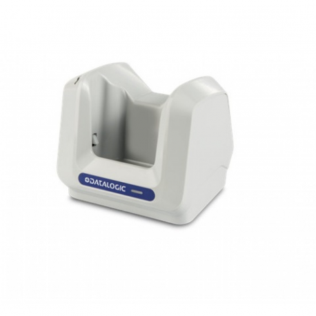 Datalogic Joya Touch Single Slot Cradle - Handheld charging cradle - light grey - for Joya Touch A6, Touch A6 Healthcare - 0
