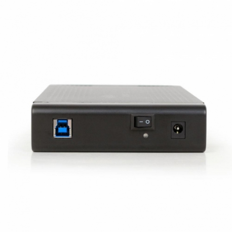 Gembird EE3-U3S-3 - Storage enclosure - 3.5" - SATA 3Gb / s - USB 3.0 - black - 1