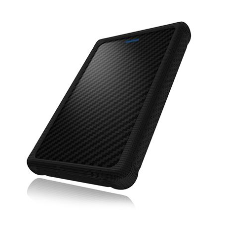 RaidSonic ICY BOX IB-223U3a-B - Storage enclosure - 2.5" - SATA 6Gb/s - 600 MBps - USB 3.0 - black - 1