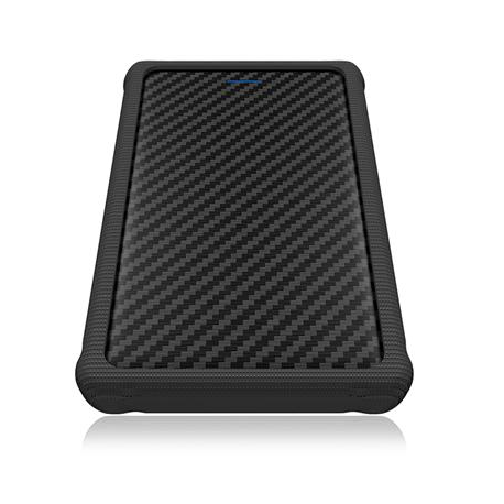 RaidSonic ICY BOX IB-223U3a-B - Storage enclosure - 2.5" - SATA 6Gb/s - 600 MBps - USB 3.0 - black - 9