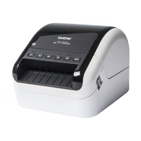 Brother QL-1110NWB - Label printer - direct thermal - Roll (10.36 cm) - 300 x 300 dpi - up to 110 mm / sec - USB 2.0, Bluetooth 2.1 EDR - cutter - 1