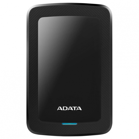 ADATA HV300 - Hard drive - 4 TB - external (portable) - USB 3.1 - 256-bit AES - black - 0