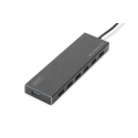 DIGITUS USB 3.0 Office Hub DA-70241-1 - Hub - 7 x SuperSpeed USB 3.0 - desktop