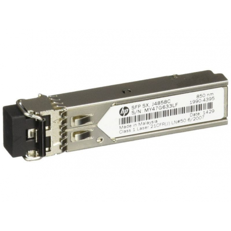 HPE Aruba - SFP (mini-GBIC) transceiver module - GigE - 1000Base-SX - LC multi-mode - up to 500 m - for OfficeConnect 1820; HPE Aruba 2930F 12, 2930M 40, 6300, 6405 48, 6405 96, 64XX; CX 8360 - 1