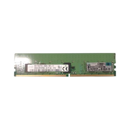 HPE SmartMemory - DDR4 - module - 8 GB - DIMM 288-pin - 2666 MHz / PC4-21300 - CL19 - 1.2 V - registered - ECC - 0