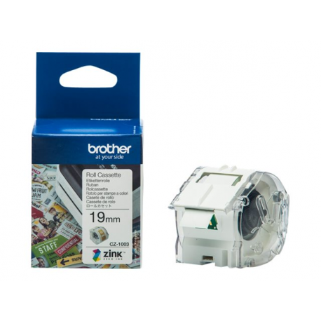 Brother CZ-1003 - Roll (1.9 cm x 5 m) 1 roll(s) continuous labels - for Brother VC-500W - 2