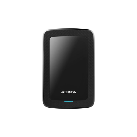 ADATA HV300 - Hard drive - 1 TB - external (portable) - USB 3.1 - 256-bit AES - black - 0