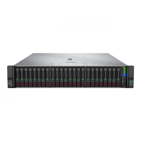 HPE ProLiant DL385 Gen10 Base - Server - rack-mountable - 2U - 2-way - 1 x EPYC 7301  /  2.2 GHz - RAM 32 GB - SAS - hot-swap 2.5" bay(s) - no HDD - GigE - monitor: none - 0