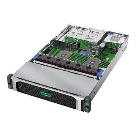 HPE ProLiant DL385 Gen10 Entry - Server - rack-mountable - 2U - 2-way - 1 x EPYC 7251  /  2.1 GHz - RAM 16 GB - SAS - hot-swap 3.5" bay(s) - no HDD - GigE - monitor: none - 3