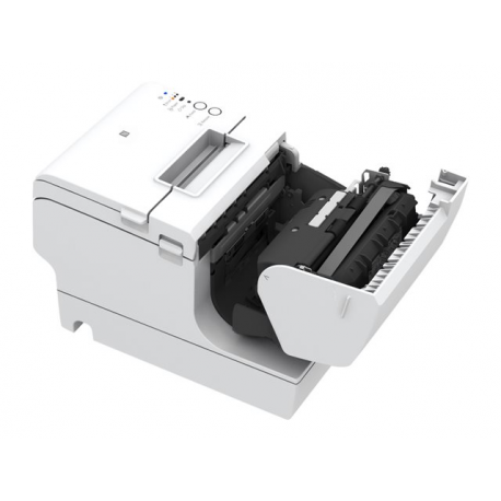 Epson TM H6000V - Receipt printer - thermal line  /  dot-matrix - 230 x 297 mm, Roll (7.95 cm) - 180 x 180 dpi - 9 pin - up to 350 mm / sec - USB, LAN, serial, NFC, USB 2.0 host - cutter - white - 6