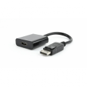 Cablexpert - Adapter - DisplayPort male to HDMI female - 10 cm - black - 1080p support