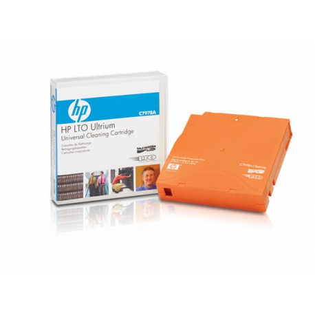 HPE Ultrium Universal Cleaning Cartridge - LTO Ultrium - orange - cleaning cartridge - for HPE T950, T950 3, T950 6; StoreEver MSL2024, MSL3040, MSL4048, MSL6480; SureStore Ultrium - 4