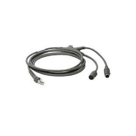 Zebra - Keyboard wedge cable - 2.1 m - for Symbol LS2208, LS3408-ER - 0