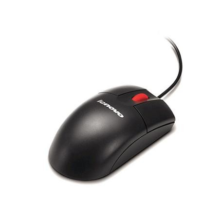 Lenovo ThinkPlus - Mouse - optical - 3 buttons - wired - USB - stealth black - for ThinkStation P330 Gen 2; V130-20IGM AIO; V330-20ICB AIO; V530-22ICB AIO; V530-24ICB AIO - 1