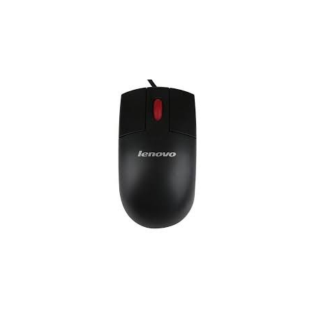 Lenovo ThinkPlus - Mouse - optical - 3 buttons - wired - USB - stealth black - for ThinkStation P330 Gen 2; V130-20IGM AIO; V330-20ICB AIO; V530-22ICB AIO; V530-24ICB AIO - 3
