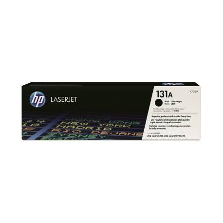 HP 131A - Black - original - LaserJet - toner cartridge (CF210A) - for LaserJet Pro 200 M251n, 200 M251nw, MFP M276n, MFP M276nw - 1