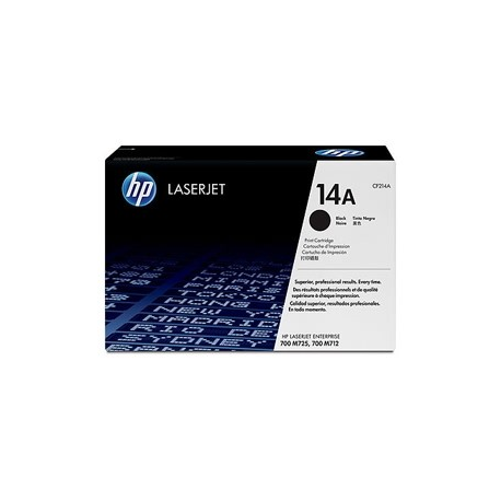 HP 14A - Black - original - LaserJet - toner cartridge (CF214A) - for LaserJet Enterprise 700, MFP M725dn, MFP M725f, MFP M725z, MFP M725z+ - 2