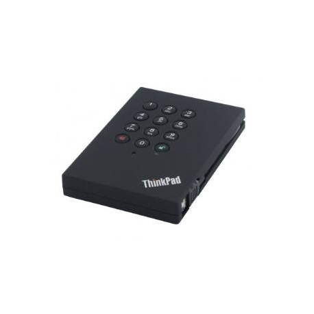 Lenovo ThinkPad USB 3.0 Secure - Hard drive - 1 TB - external (portable) - USB 3.0 - 5400 rpm - CRU - for ThinkCentre M80t Gen 3; ThinkCentre neo 50; ThinkPad T14s Gen 3; V50t Gen 2-13 - 1