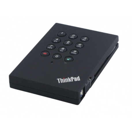 Lenovo ThinkPad USB 3.0 Secure - Hard drive - 1 TB - external (portable) - USB 3.0 - 5400 rpm - CRU - for ThinkCentre M80t Gen 3; ThinkCentre neo 50; ThinkPad T14s Gen 3; V50t Gen 2-13 - 2