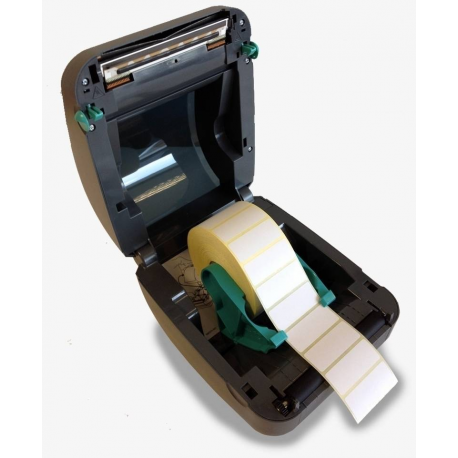 Zebra GK Series GK420t - Label printer - direct thermal  /  thermal transfer - Roll (10.8cm) - 203 dpi - up to 127 mm / sec - USB, LAN - 2