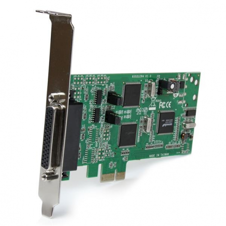 StarTech.com 4 Port PCI Express PCIe Serial Combo Card - Serial adapter - PCIe - RS-232, RS-422, RS-485 - 4 ports - for P / N: BNDTB10GI, BNDTB210GSFP, BNDTB310GNDP, BNDTB410GSFP, BNDTB4M2E1, BNDTBUSB3142 - 3