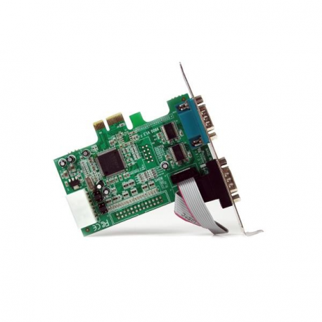 StarTech.com 2 Port Native PCI Express RS232 Serial Adapter Card with 16550 UART (PEX2S553) - Serial adapter - PCIe low profile - RS-232 x 2 - for P / N: BNDTB10GI, BNDTB210GSFP, BNDTB310GNDP, BNDTB410GSFP, BNDTB4M2E1, BNDTBUSB3142 - 2